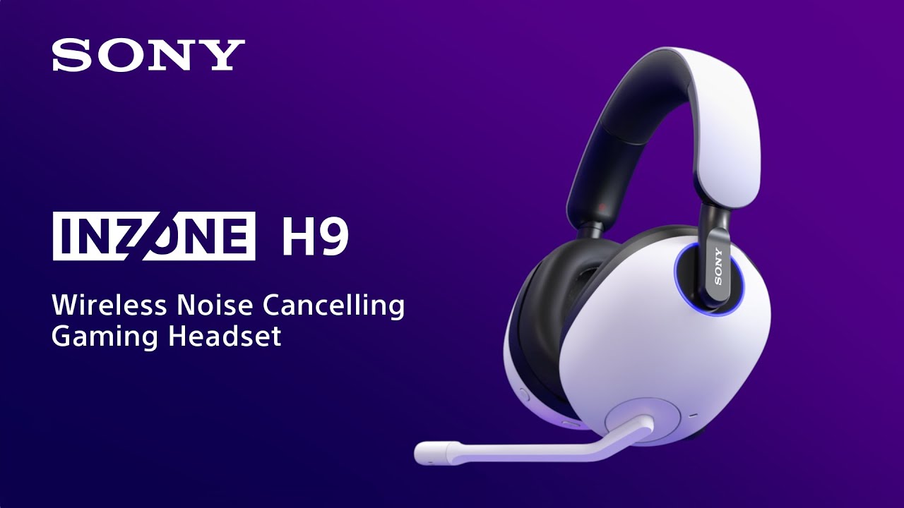 Sony INZONE H9 Wireless Noise Canceling Gaming Headset | WHG900N