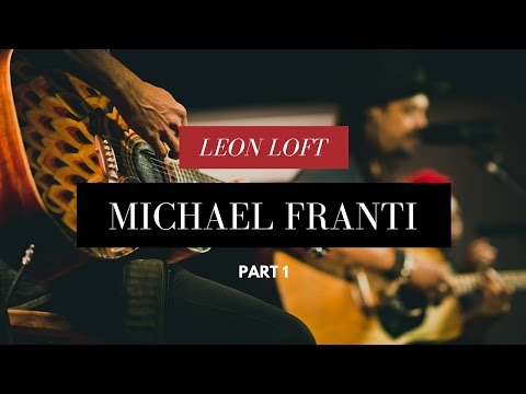 Michael Franti performs "Good to Be Alive Today" live at the Leon Loft (2016)