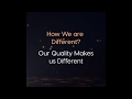 How We Are Different Bilvam Regency