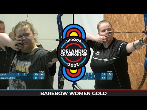 Guðbjörg VS Viktoría Fönn - Barebow Women Gold