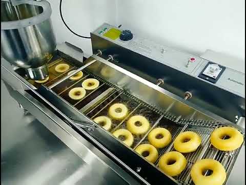 Máy làm bánh donut tự động chất lượng cao/ Nồi chiên công nghiệp