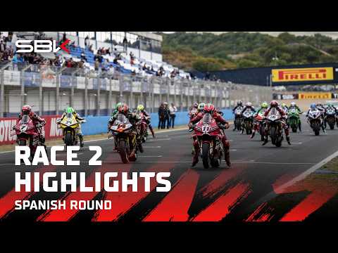 HIGHLIGHTS from a chaotic Race 2 at the season finale  🌧️ | 2026 #SpanishWorldSBK 🇪🇸