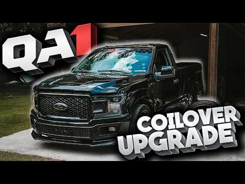 Installing Pro Coilovers on my Twin Turbo F150🔥@QA1TECH