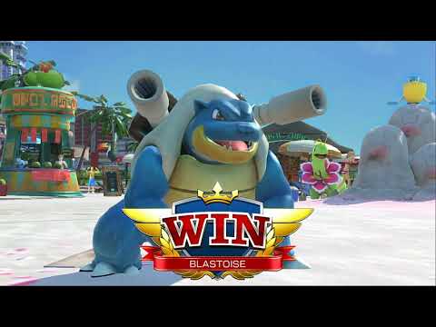 Pokken DX Friendly Match 3v3 6/12/18 (Blastoise, Croagunk, Gengar, Blaziken, Pickachu