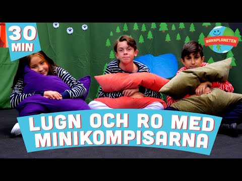 Lugn och ro med Minikompisarna - Trollmors vaggsång, John Blund, Björnen sover, Lilla nallen m.fl.