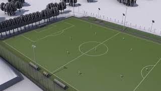 DRMG Boisko ul Meissnera Gdansk animacja 3D