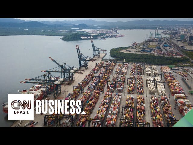 Portos brasileiros têm faturamento recorde em 2021 | CNN 360°