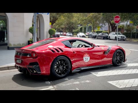 SUPERCARS 2022 - Ferrari F12 TDF x2, SF90, 812 GTS, Lamborghini Aventador SV, McLaren 765LT