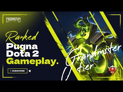 Grandmaster Tier Pugna Dota 2 | Ranked Match | Gameplay