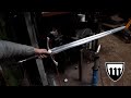Forging a fantasy longsword, the complete movie.