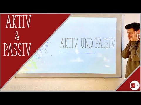 AKTIV und PASSIV bestimmen