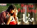 Hoyna Full Song Aata Telugu Movie Siddharth Iliyana