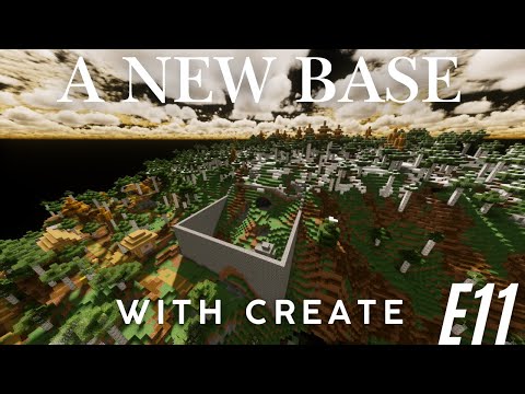 Starting to build the ULTIMATE Create Mod Survival Base! 🌟 | E11