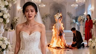 Aniversario de 7 años él pone su vestido de novia a la amante; ella divorcia, retoma la empresa y lo