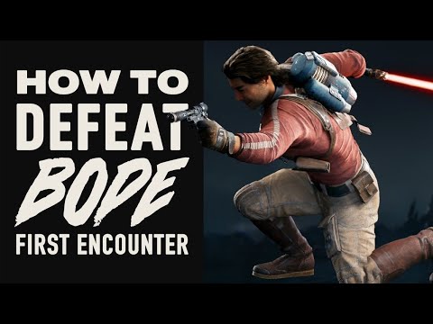 HOW TO DEFEAT BODE💥- First Encounter - Full Guide - Star Wars JEDI SURVIVOR