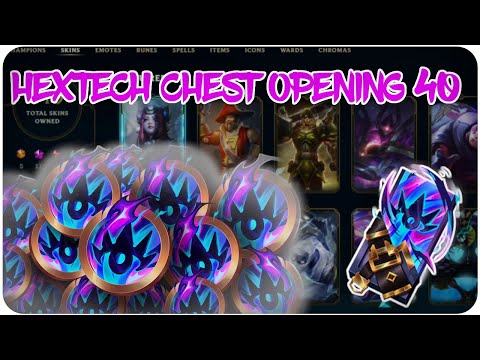 Snow Moon Ahri ♥ - Stitched Soul Orbs - Hextech Chest Opening 40