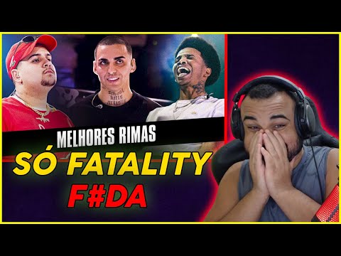 MELHORES RIMAS na BDA 6 ANOS | SÓ FATALITY 🔥 REACT 🔥