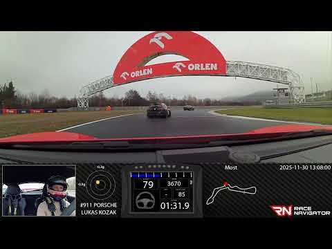 RN #1 Onboard video Most, PORSCHE, 02:28.976