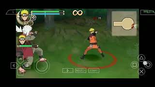 Naruto Shippuden ultimate Ninja impact gameplay | PPSSPP EMULATOR