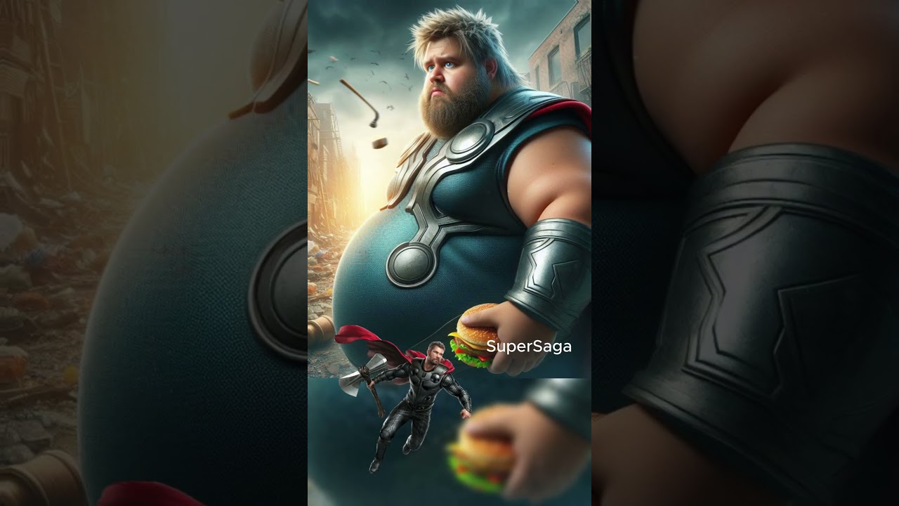 Superheroes as Fat Body [23] #superhero #marvel #dc