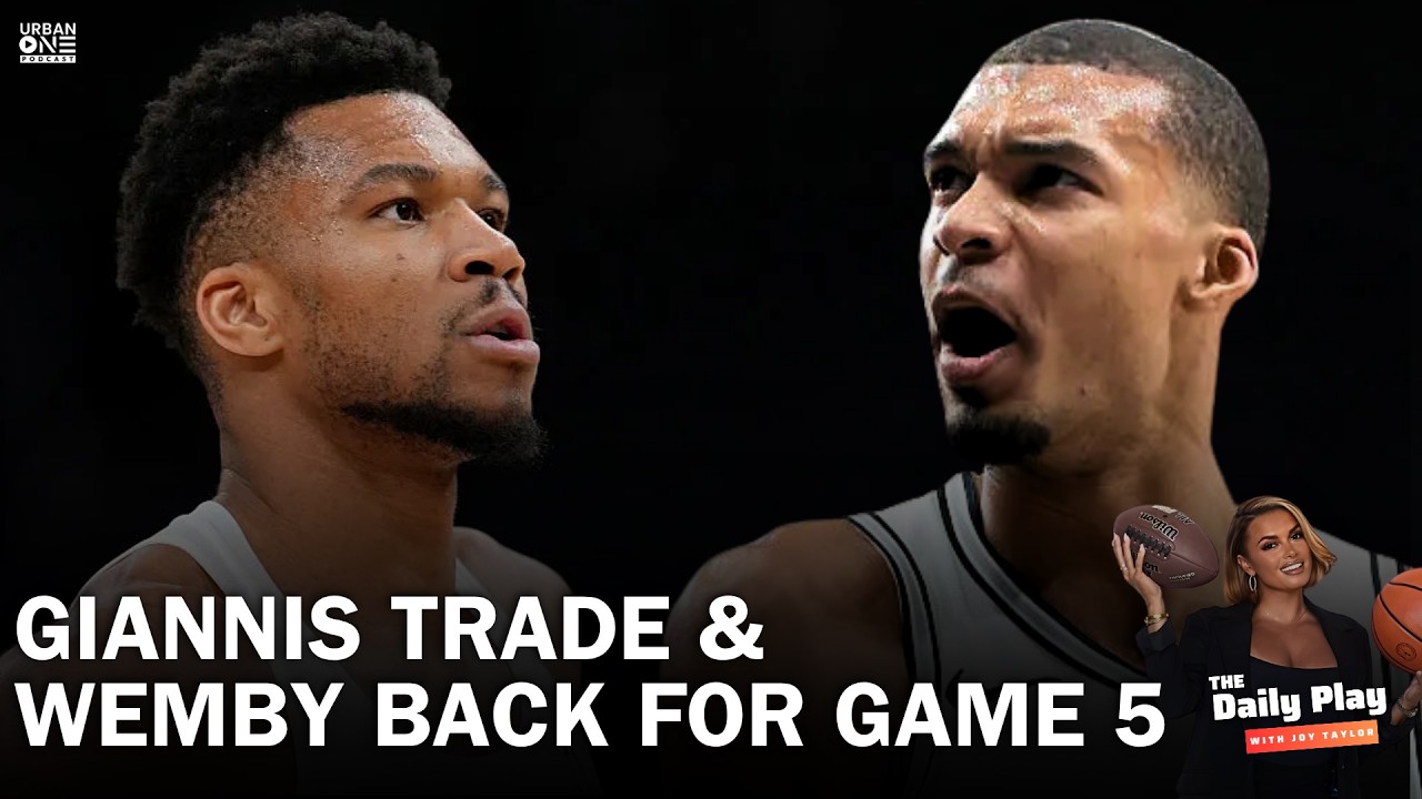 Bucks Open Giannis Trade Talks, Wemby Avoids Suspension Preps For GAME 5, Wizards Awarded No. 1 Pick