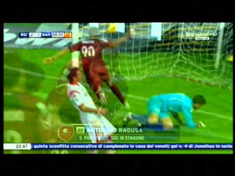 Reggina 3-1 Bari  9-10-2011 Highlights & Goals HD