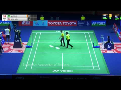court 1 | MS-R32 | Ygor COELHO vs SOONG Joo Ven