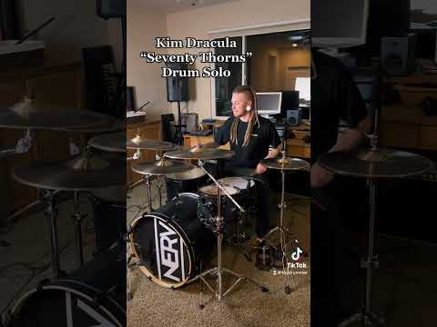 Kim Dracula “Seventy Thorns” Drum Solo #shorts #tiktok