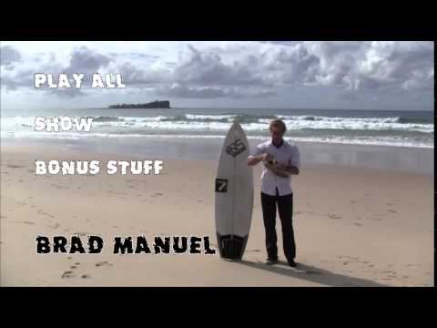 Brad Manuel Comedy Magic Funny Tricks DVD title menu - Bit of fun at the beach...