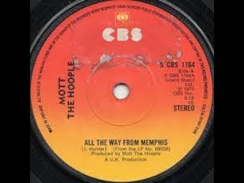 Mott The Hoople  All The Way From Memphis Lyrics