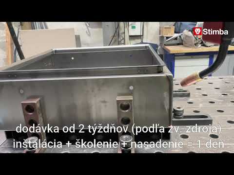 Zvárací cobot Ferco | demo zváranie skríň