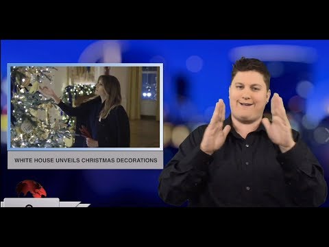 White House unveils Christmas decorations (ASL - 11.26.18)