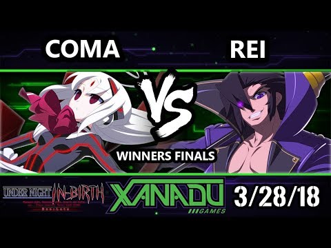 F@X 295 UNIST - Rei (Gordeau) Vs. Coma (Vatista) - Under Night In-Birth Winners Finals