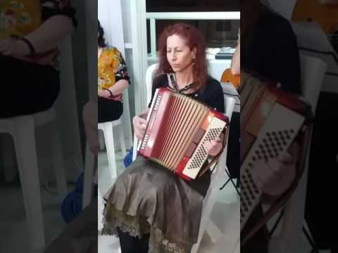 הניה - נגינה על אקורדיון