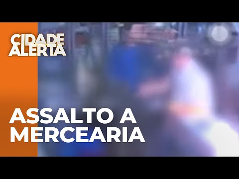Suspeitos presos por assalto a mão armada a mercearia em Mamborê
