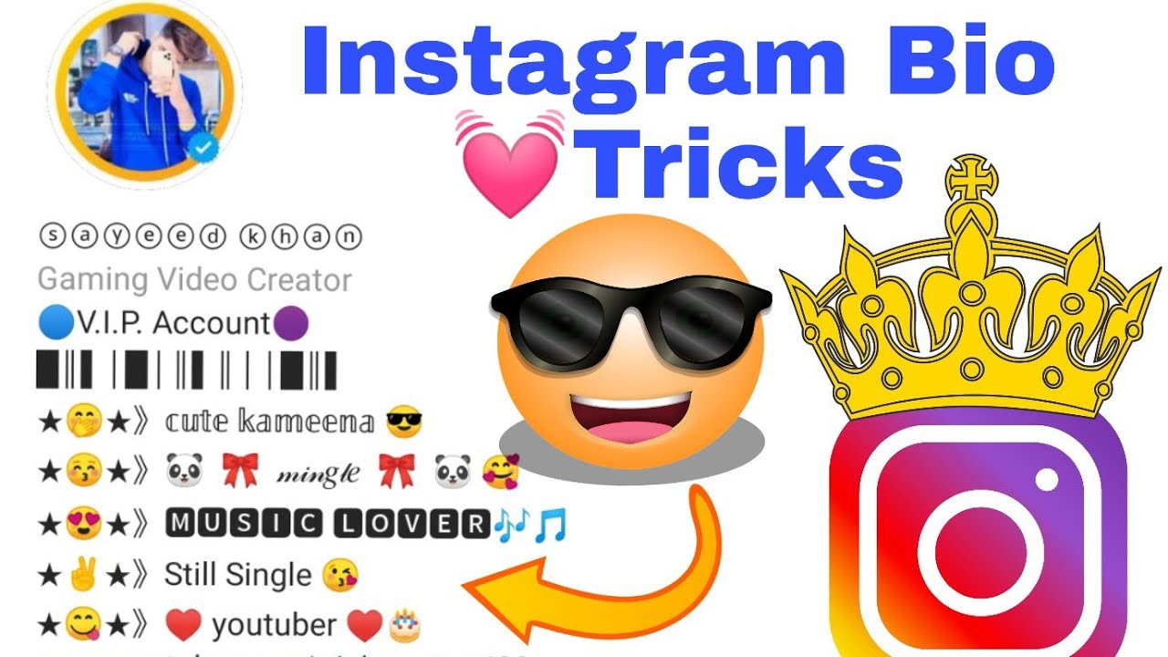 Watch video 😎 Instagram Bio Tricks For More Followers | Best Instagram Bio Ideas For Boys And Girls 🔥💥 Now 😎 Instagram Bio Tricks For More Followers | Best Instagram Bio Ideas For Boys And Girls 🔥💥
