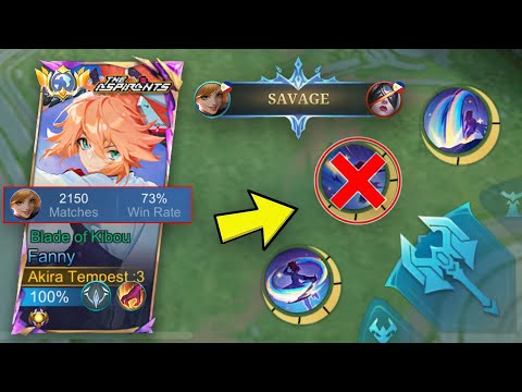 SAVAGE! THIS IS MY LAST FANNY GAMEPLAY.. (I QUIT PLAYING MLBB) -MOBILE LEGENDS BANG BANG