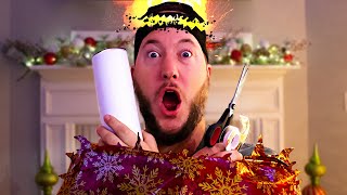 I Tried making ART with WRAPPING PAPER!?