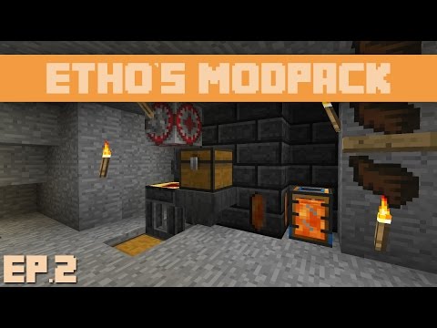 Ethos Modpack : Ep.02 - Automation And A Werewolf!?!