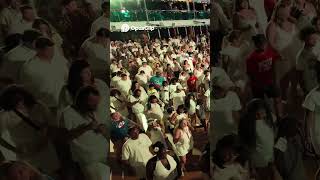 White Night Party on Carnival Dream! Let's Go to Celebration Key. #shorts