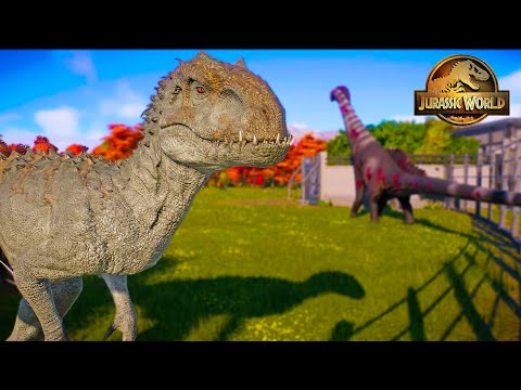 Titanosaurus VS Indominus Rex | Epic Dino Battle | Jurassic World Evolution 2