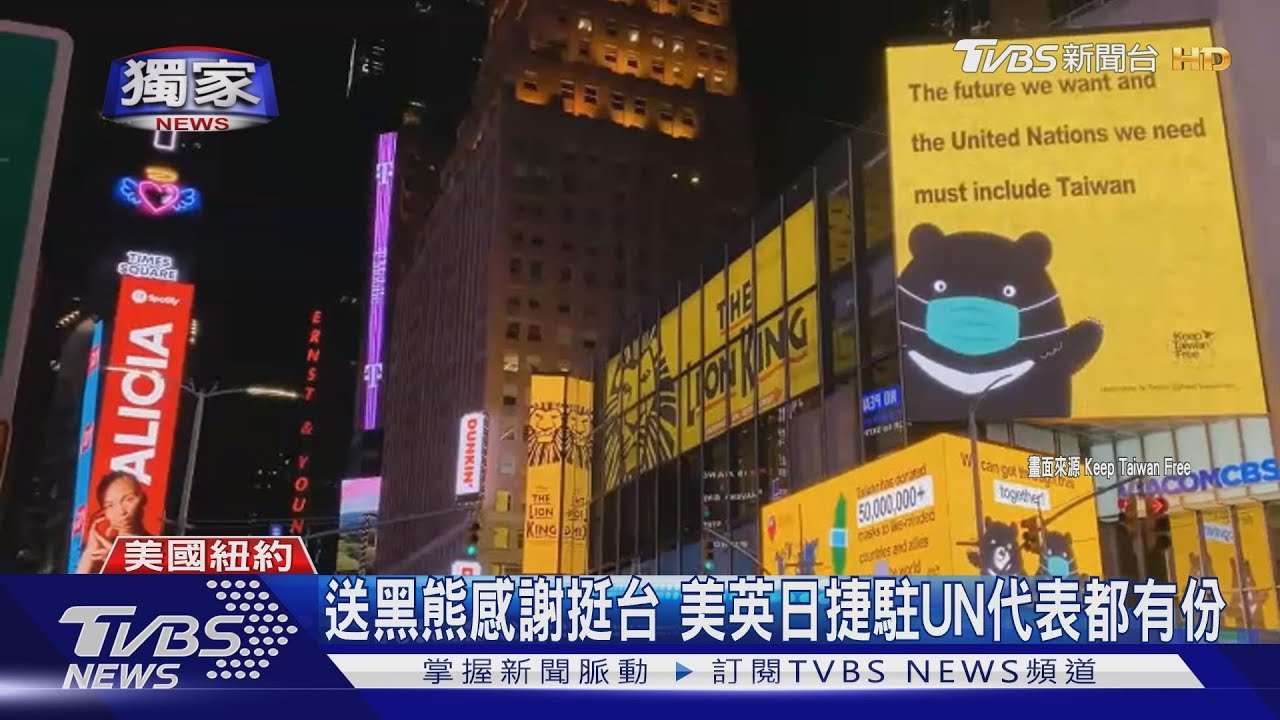 有來頭!美駐UN大使曬台灣黑熊 台裔贈送