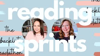 READING SPRINTS for the Backlist Readathon 2024