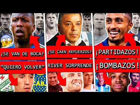 ¿BOCA cerró 3 SALIDAS inesperadas?+ ¿2 REFUERZOS rechazaron a RIVER?+ BOMBAS del MERCADO+ PARTIDAZOS