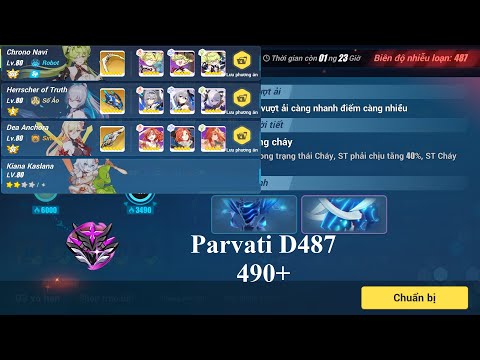 Nirvana D487 - Parvati (Ignite) [490] - CN HoTr DA (6S) || Kiana 2*
