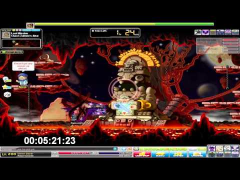 MapleStoryGMS v.134 - lv200 Demonslayer Chaos Zakum Solo