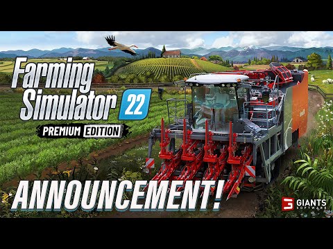 FS22 | NEW MAP! NEW CROPS! NEW MACHINERY! ANNOUNCEMENT! PREMIUM EDITION/EXPANSION! COMING NOV 14th!