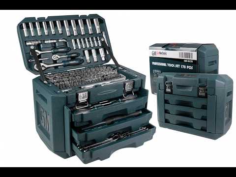 Набір інструментів GUT MECHANIC 178шт. (максимальний комплект для дому та СТО) GM-10178 - фото 1 - id-p2994958480