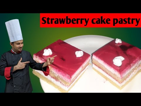 Yummy strawberry cake recipe| how to make strawberry cake recipe| super tasty| simple making,,,