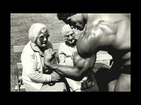 Arnold threatening a granny